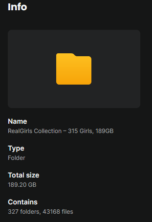 RealGirls Leaks (BM) [EXTREME] - 315 Girls [189 GB] [UPDATED 16.JAN.2026]