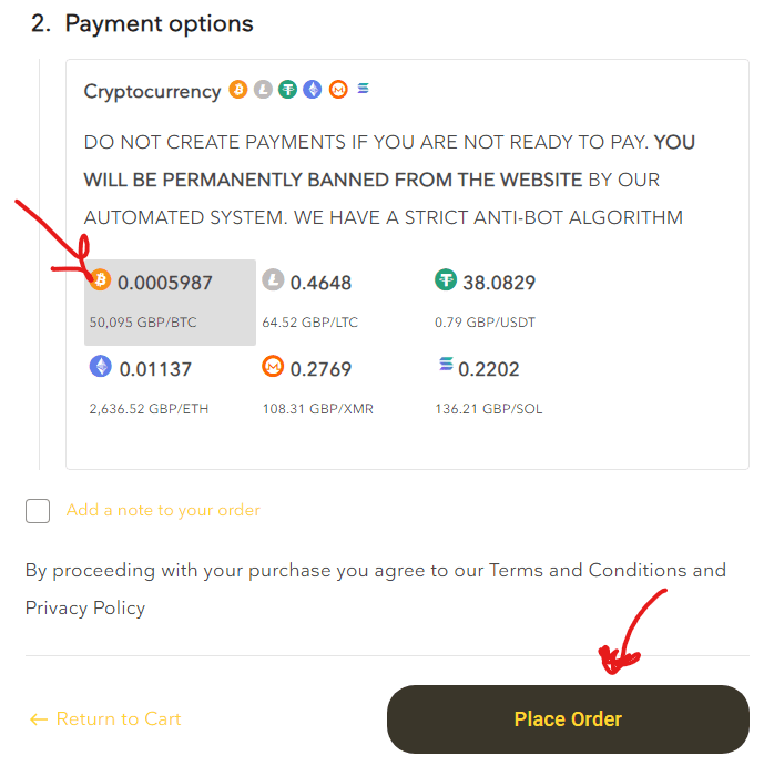How To Pay With Cryptocurrency