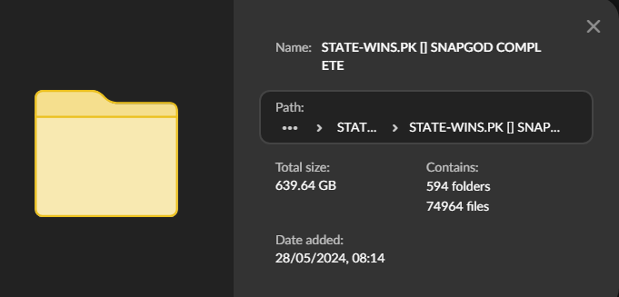 Snapgod COMPLETE Leaks (BM) - 562 Girls [640 GB]