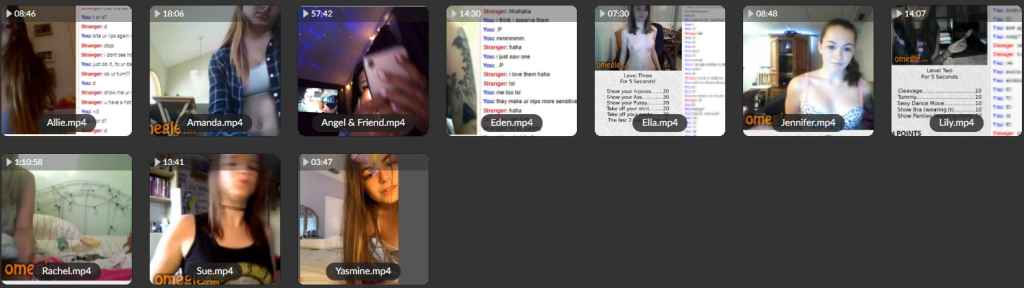 AnxiousPanda OMEGLE Leaks - 189 Girls [100 GB]