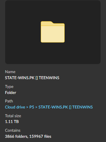 Teenwins Leaks - 3,866 Girls [1,117 GB]