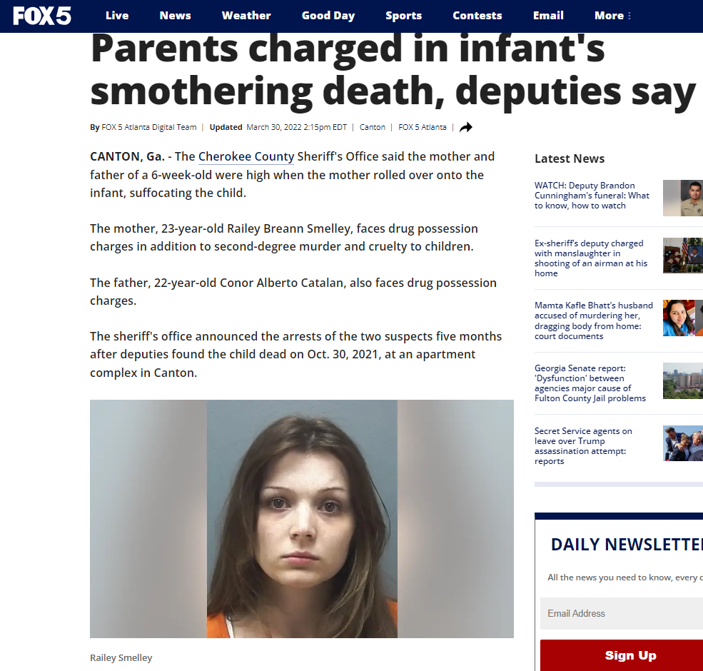 Railey Smelley (Infant Murderer)